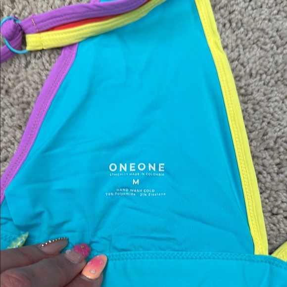 Colorful Triangle Bikini Set - Picture 4 of 4